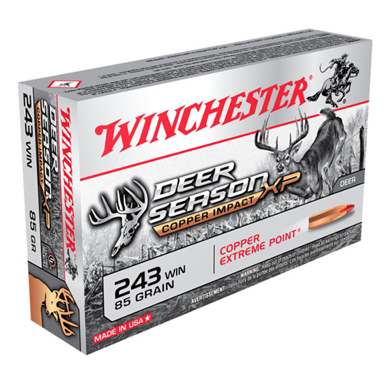 WIN COPPER IMPACT 243WIN 85GR LF 20/10 - Sale